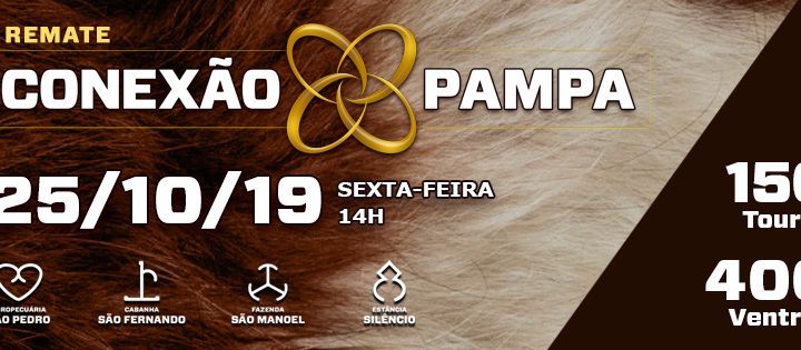 O Remate Conexão Pampa 2019 será dia 25/10